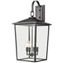 Thumbnail2 of Millennium Fetterton Outdoor Wall Sconce Powder Coated Black more views
