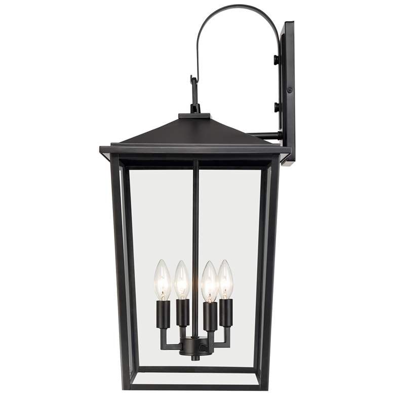 Image 4 Millennium Fetterton Outdoor Wall Sconce Powder Coated Black more views