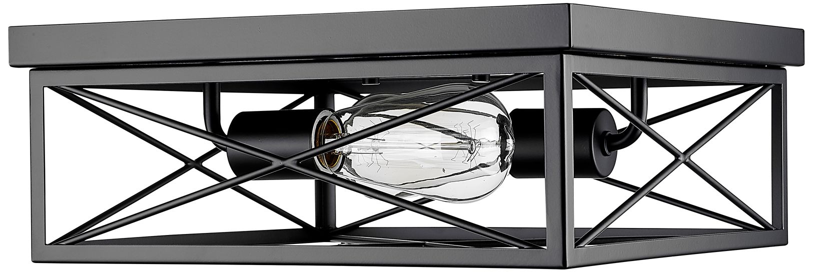 Image 2 Millennium  Flushmount Ceiling Light Matte Black more views