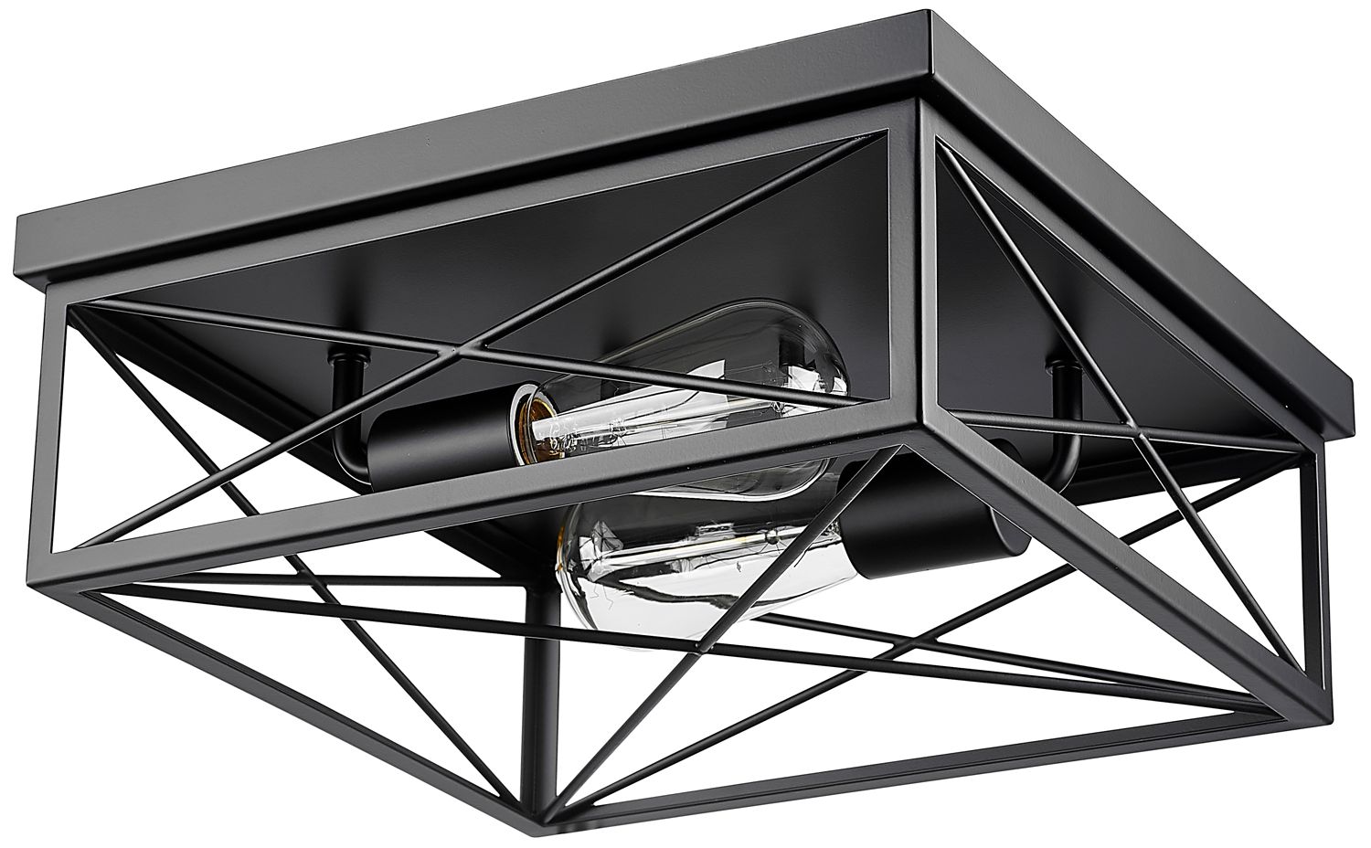 Image 4 Millennium  Flushmount Ceiling Light Matte Black more views