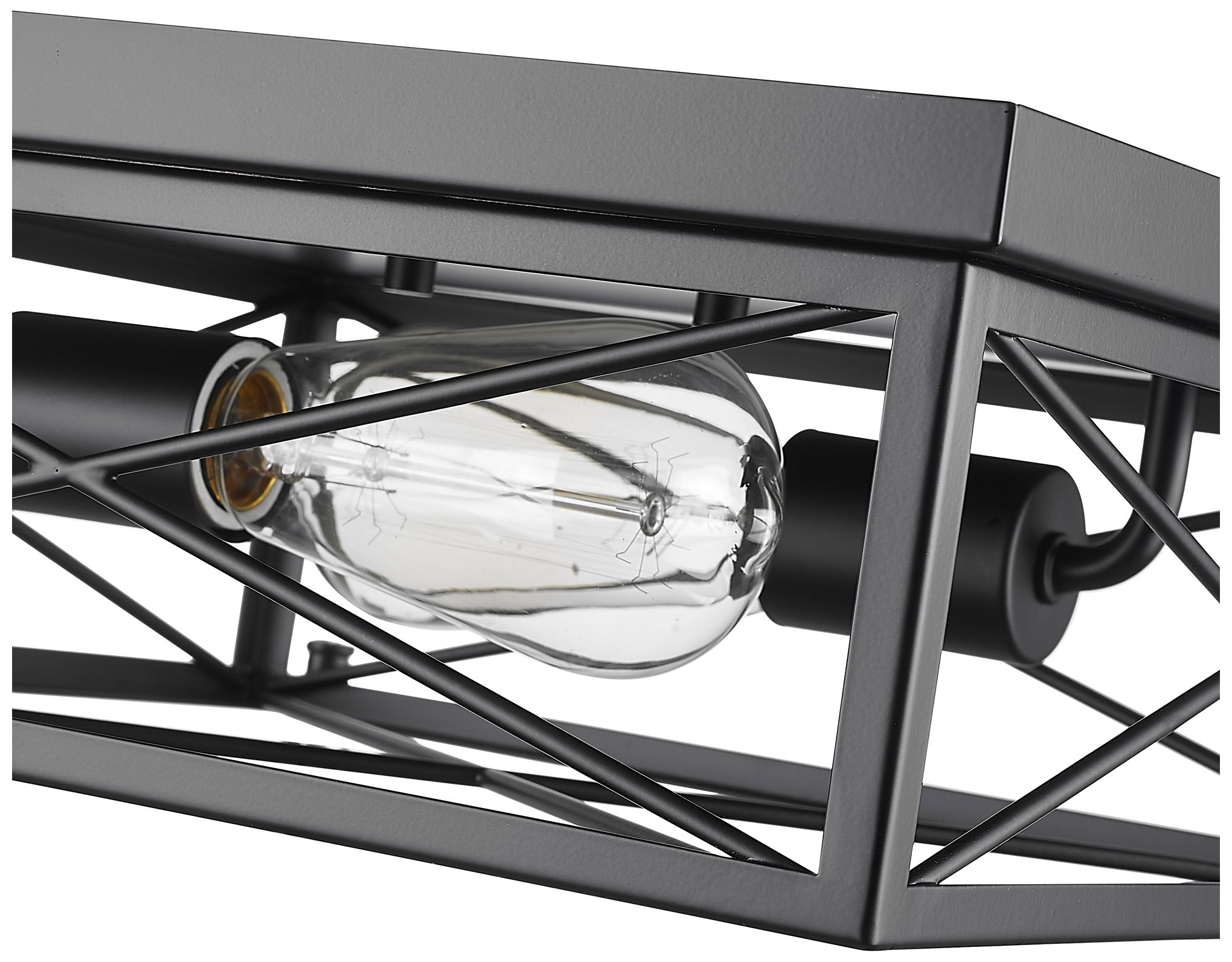 Image 5 Millennium  Flushmount Ceiling Light Matte Black more views