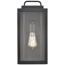 Millennium Gallatin Outdoor Wall Sconce Textured Black