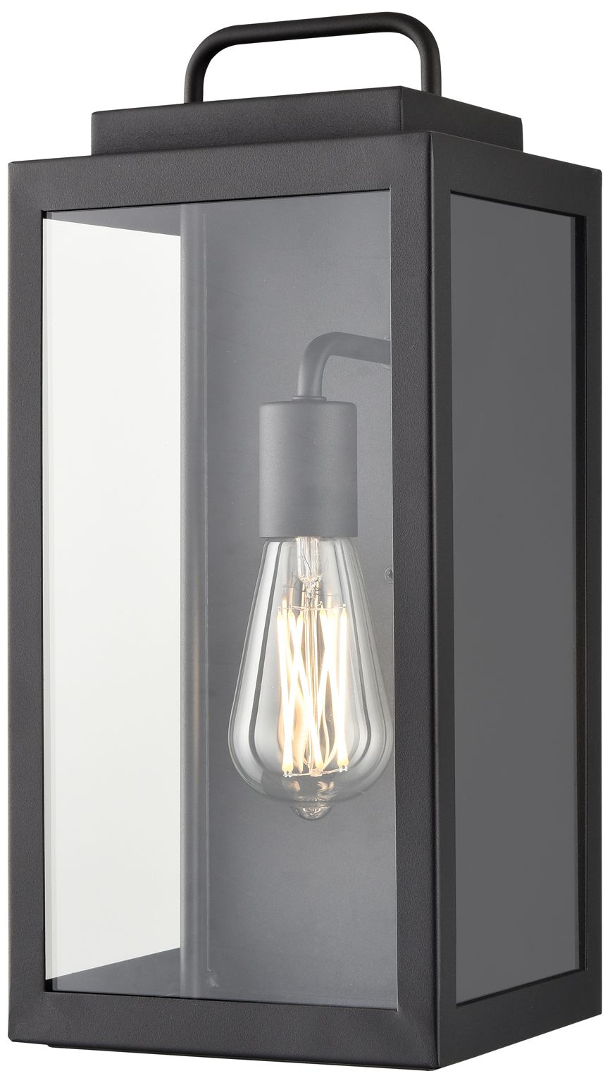 Image 3 Millennium Gallatin Outdoor Wall Sconce Textured Black more views