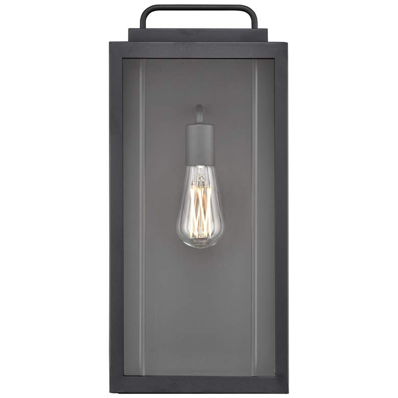 Image 1 Millennium Gallatin Outdoor Wall Sconce Textured Black