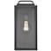 Millennium Gallatin Outdoor Wall Sconce Textured Black