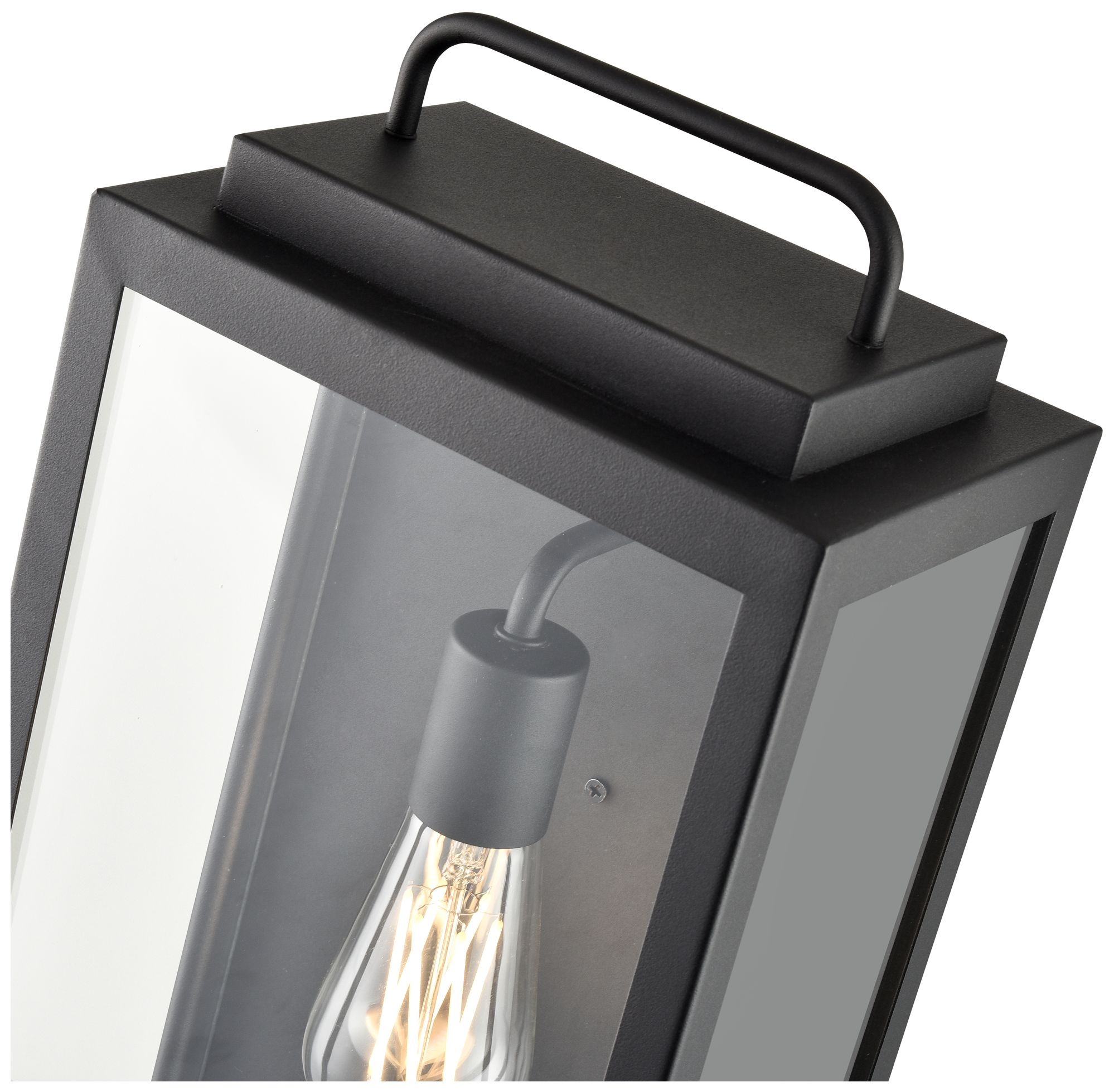 Image 6 Millennium Gallatin Outdoor Wall Sconce Textured Black more views