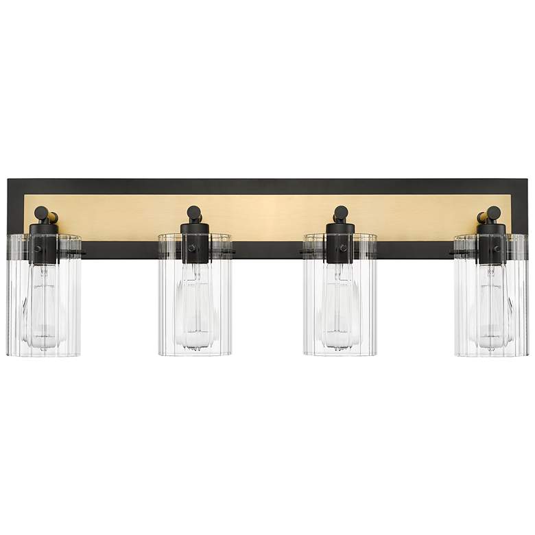 Image 1 Millennium Gasol Vanity Matte Black / Vintage Brass