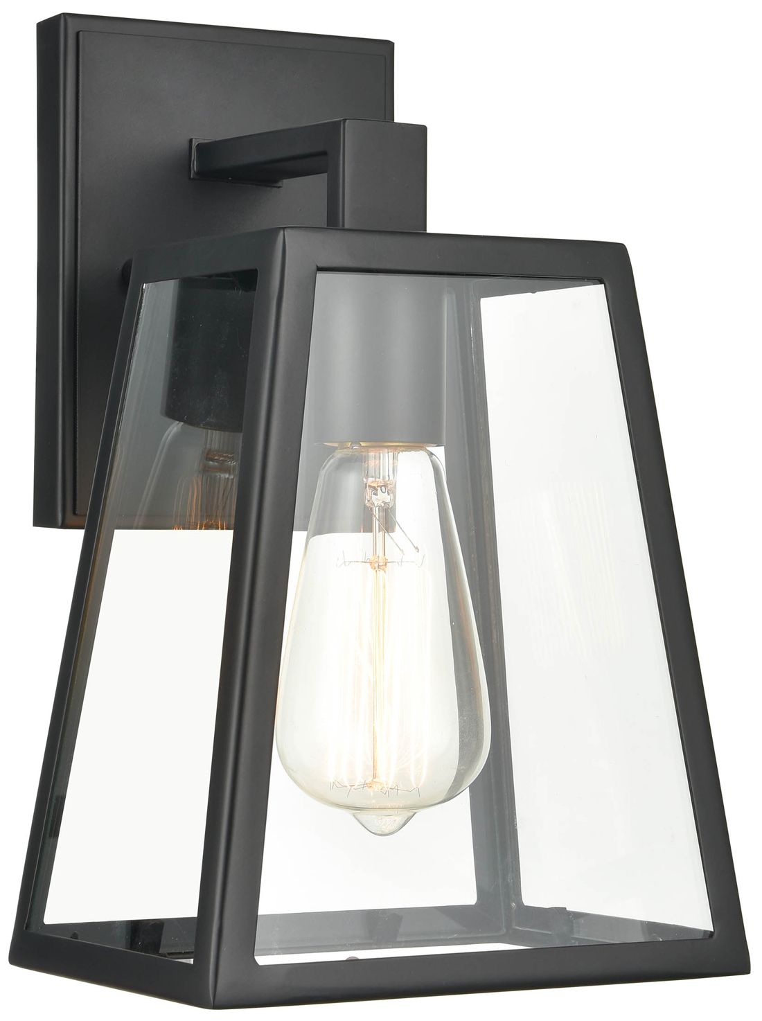 Millennium Grant 1 Light 11" Outdoor Wall Sconce Powder Coat Black