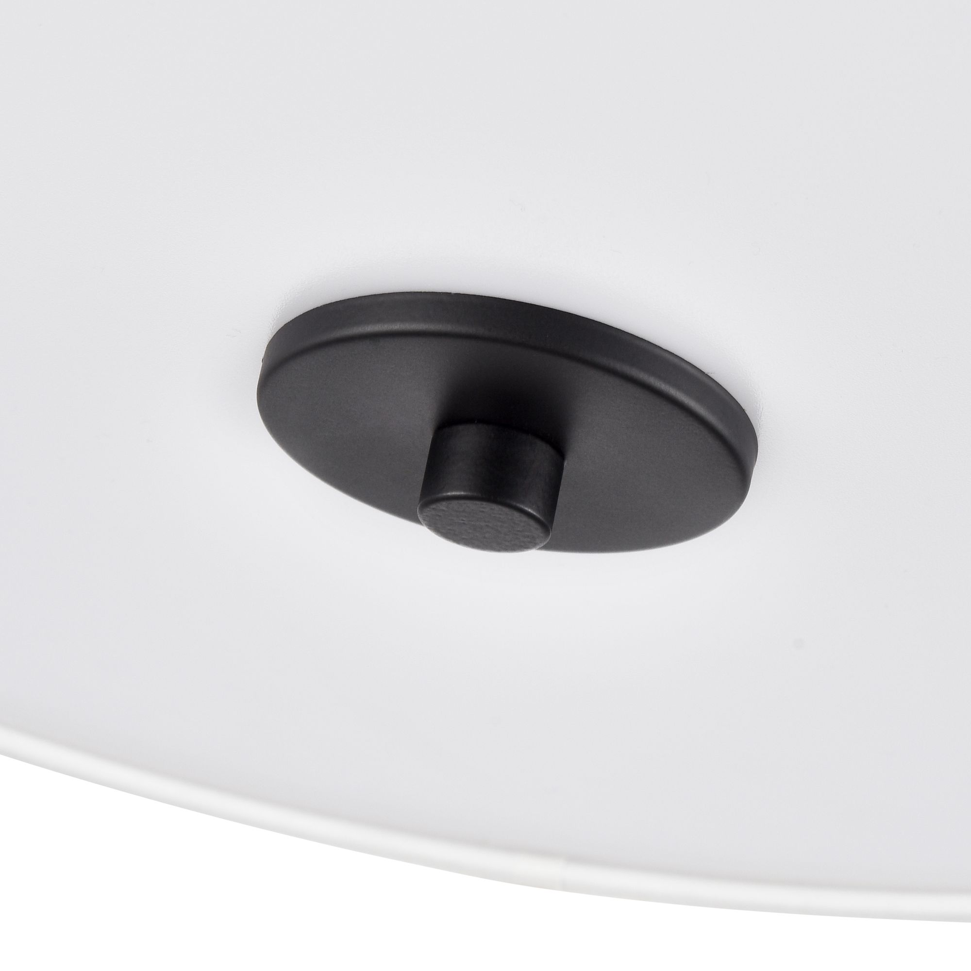 Image 4 Millennium Guyten 2-Light 13" Matte Black Flush Mount with Shade more views