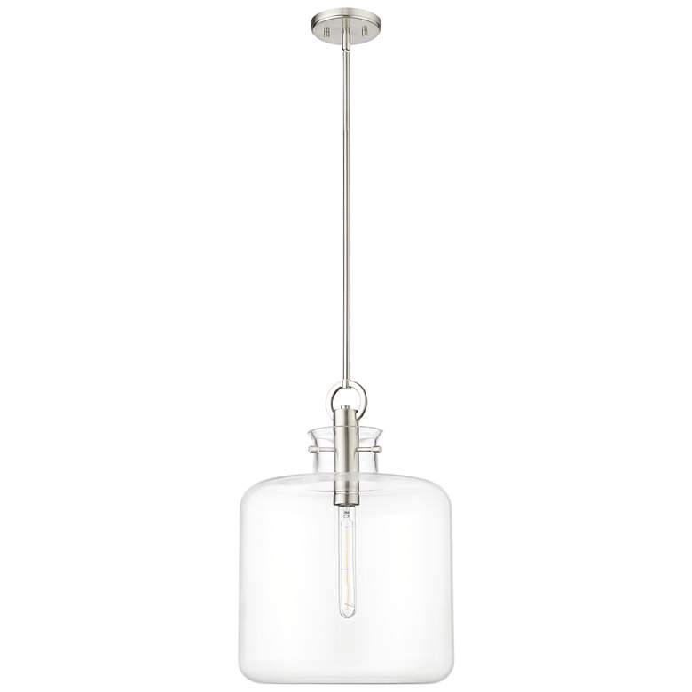 Image 1 Millennium Hayloft Pendant light Brushed Nickel