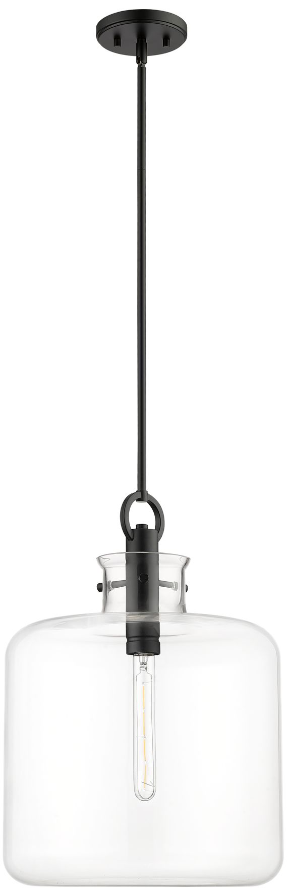Image 2 Millennium Hayloft Pendant light Matte Black more views