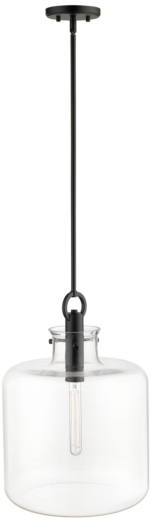 Image 4 Millennium Hayloft Pendant light Matte Black more views