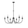 2_Millennium Huxley Chandelier Ceiling Light Matte Black more views