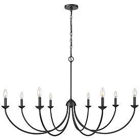 Image1 of Millennium Huxley Chandelier Ceiling Light Matte Black