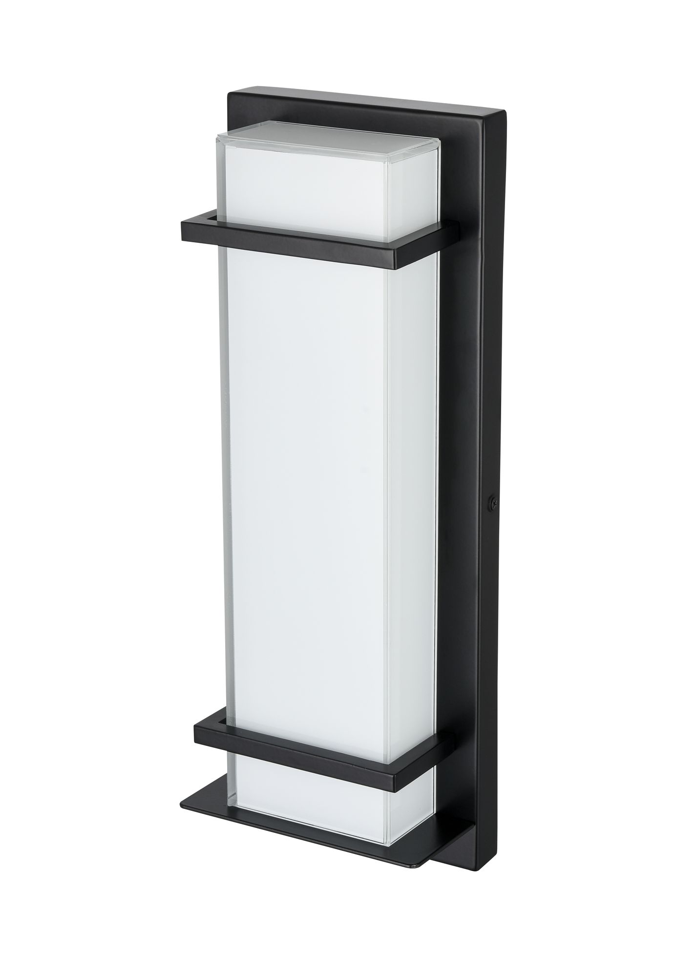 Image 2 Millennium Integrated LED Powder Coated Black Outdoor Wall Sconce more views