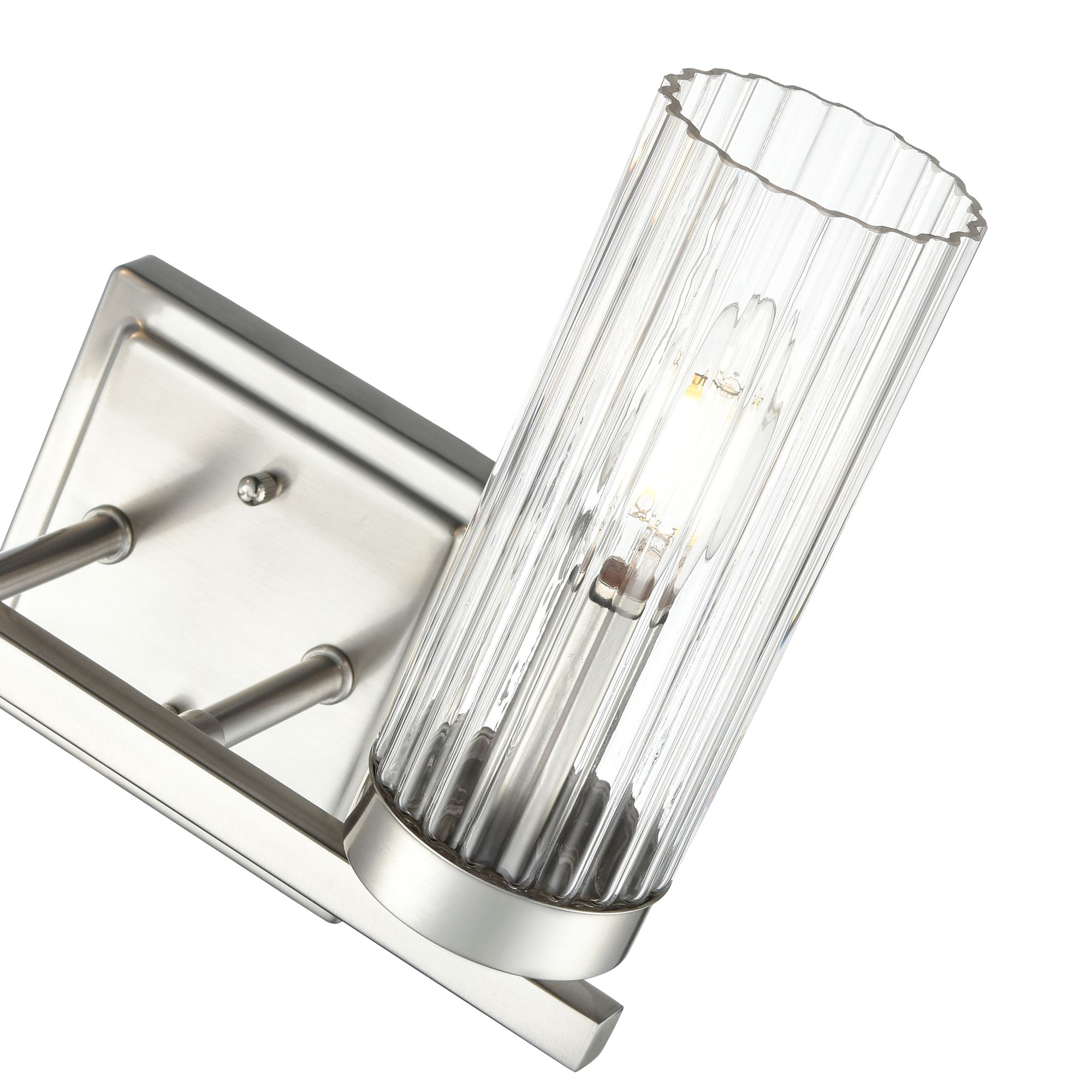 Image 6 Millennium Iversen 2-Light 12.5" Brushed Nickel Vanity Light with Shade more views