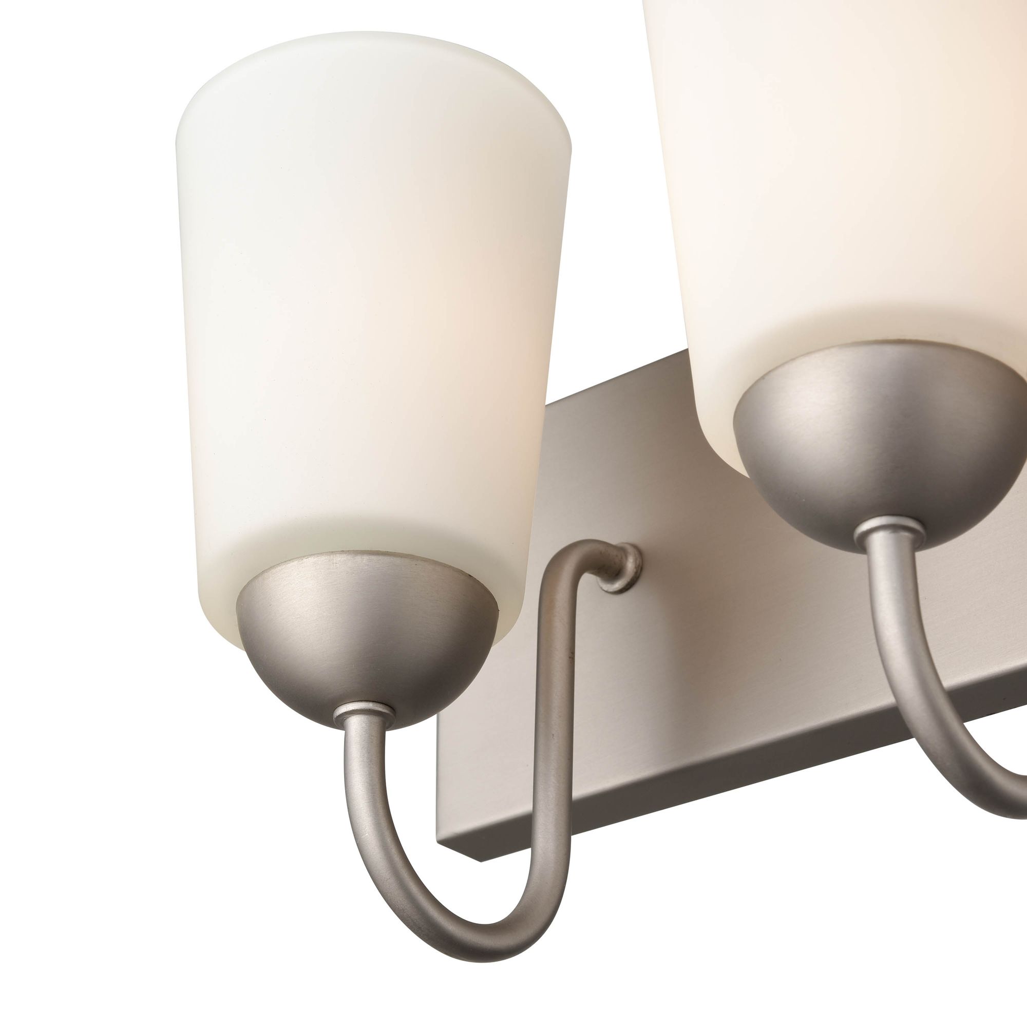 Image 5 Millennium Ivey Lake 4-Light 21.5" Satin Nickel Vanity Light with Shade more views