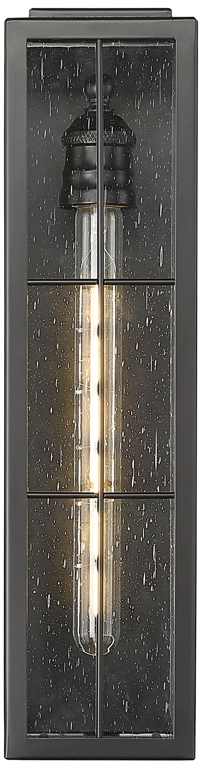 Millennium Jaxson 1-Light Outdoor Wall Sconce Powder Coated Black