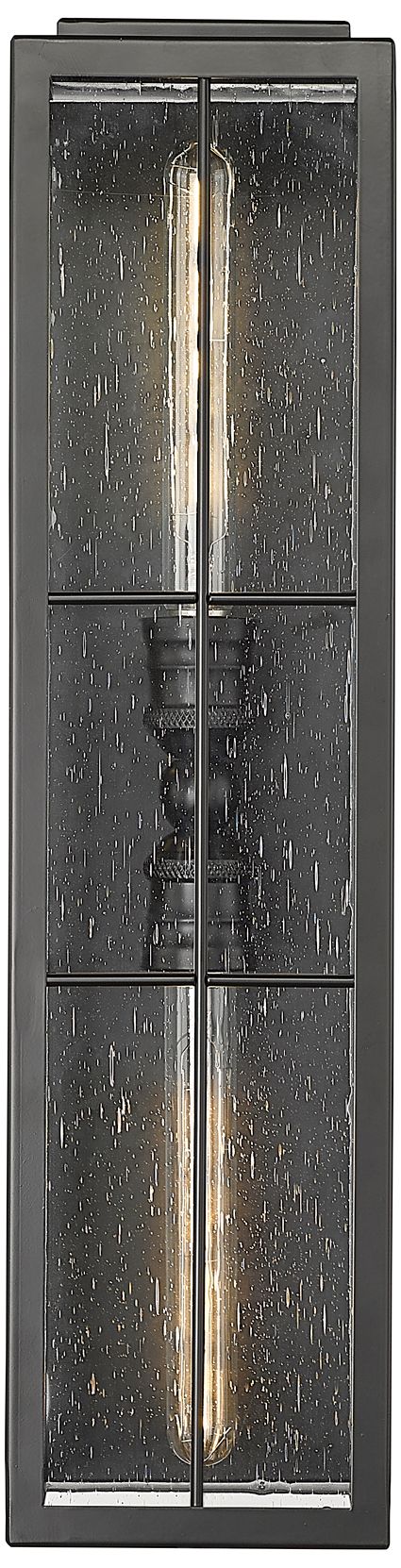 Millennium Jaxson 2-Light 23.5" Powder Coated Black Outdoor Wall Sconce