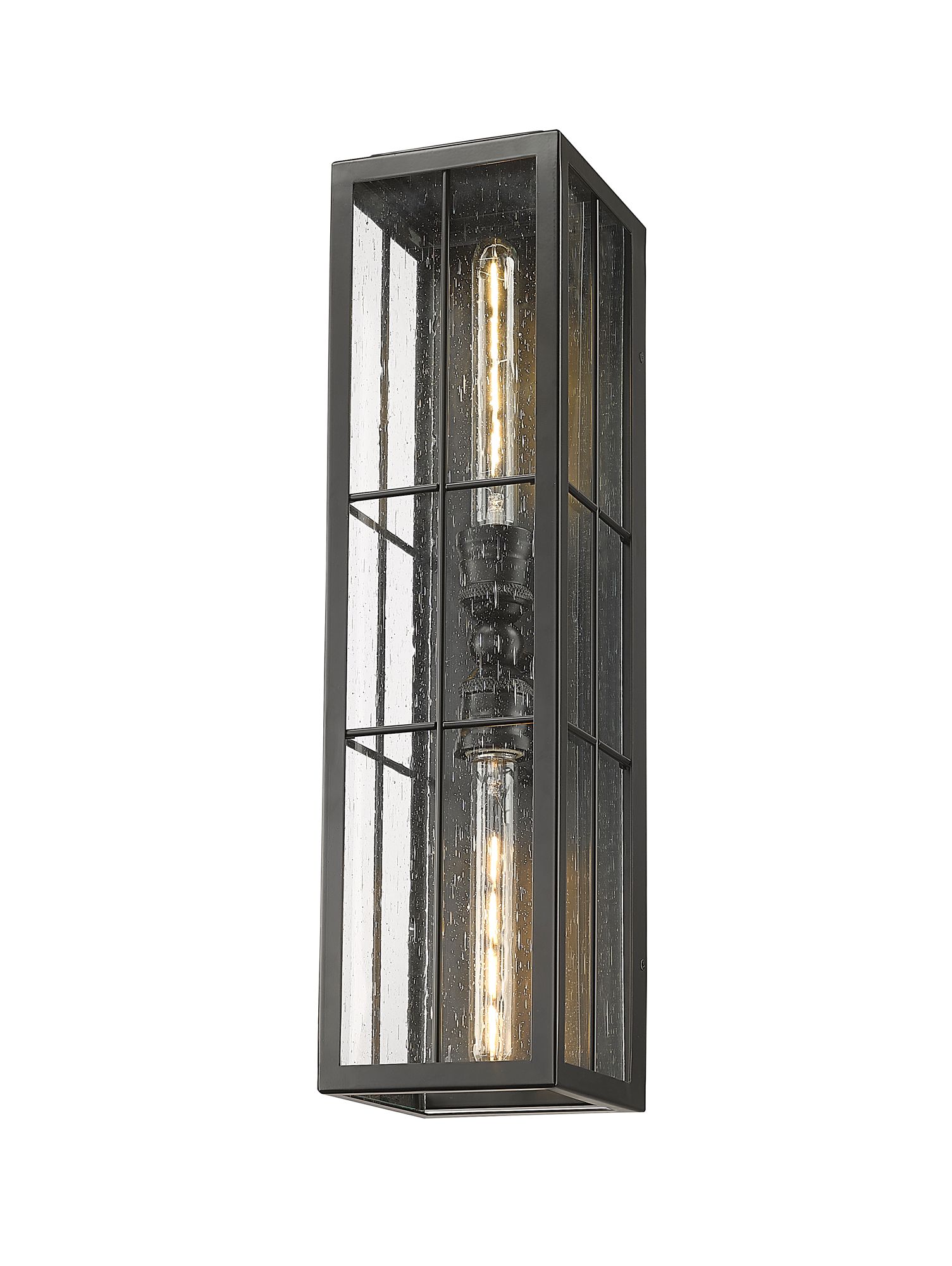 Image 5 Millennium Jaxson 2-Light 23.5" Powder Coated Black Outdoor Wall Sconce more views