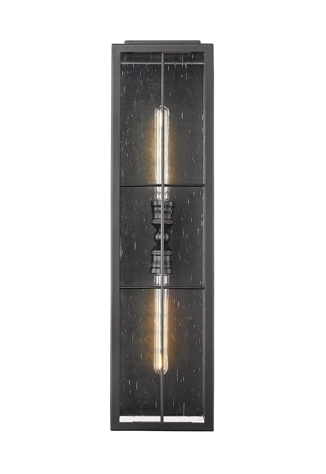 Image 3 Millennium Jaxson 2-Light 29.5" Powder Coated Black Outdoor Wall Sconce more views