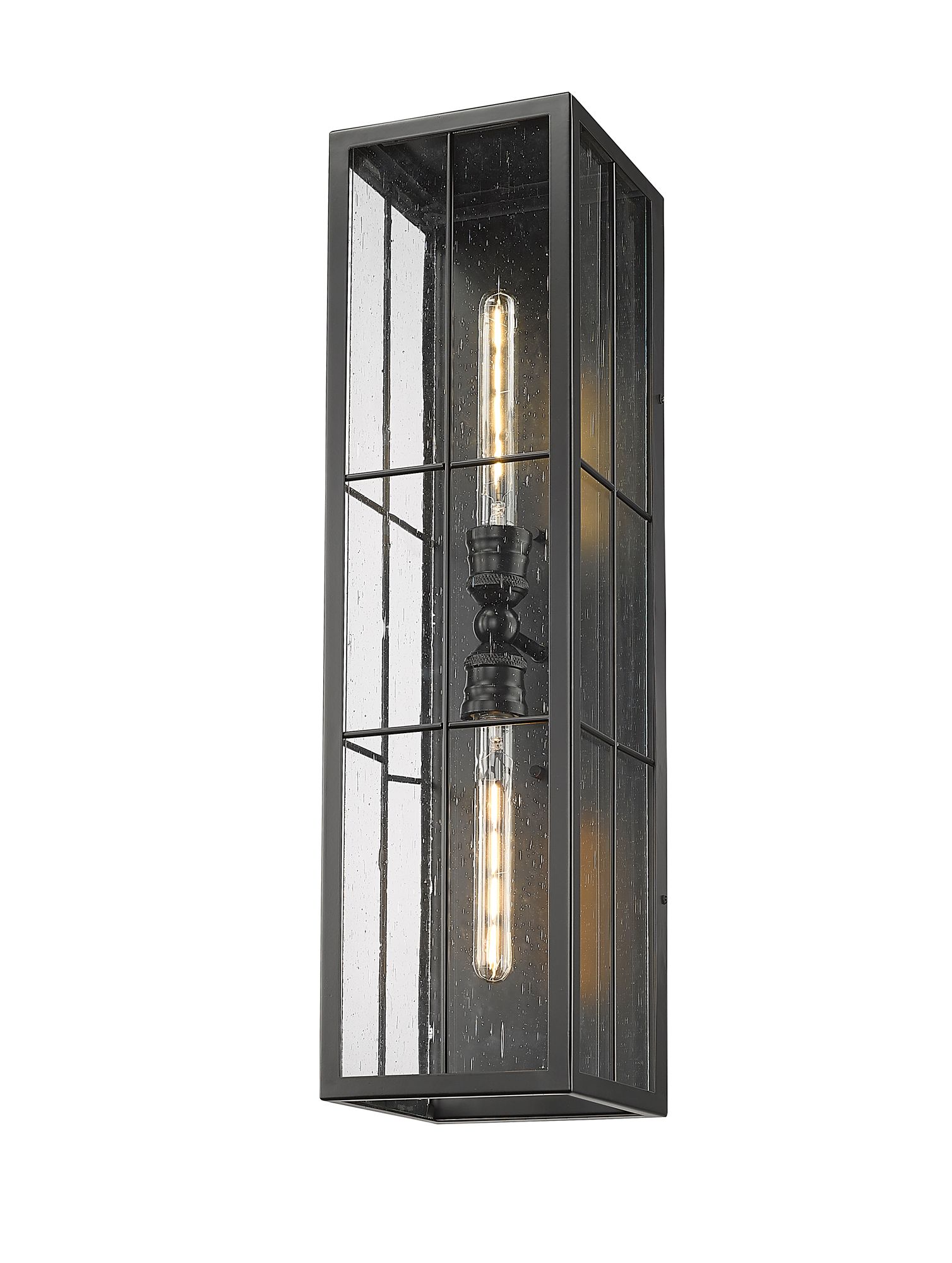 Image 4 Millennium Jaxson 2-Light 29.5" Powder Coated Black Outdoor Wall Sconce more views