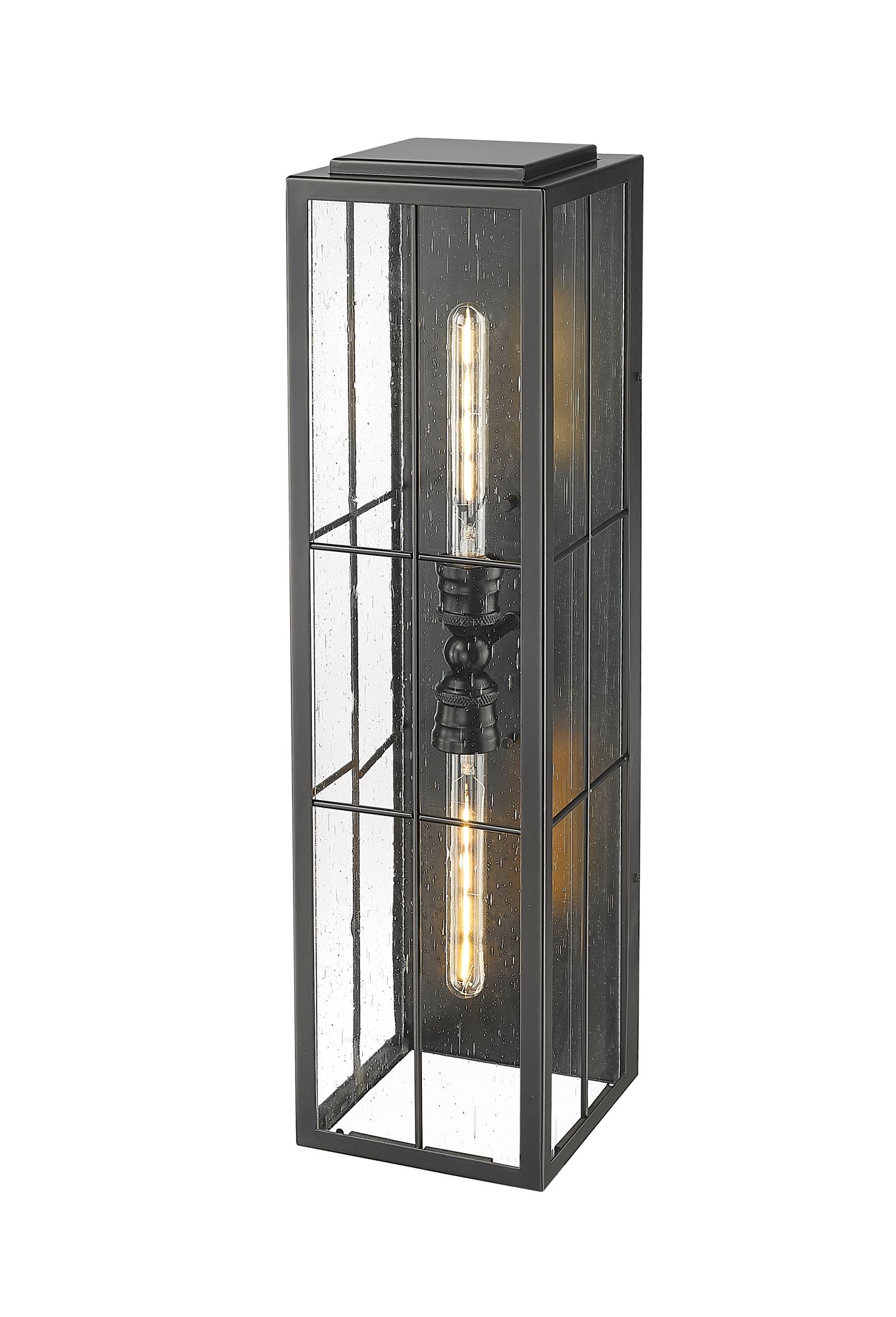 Image 5 Millennium Jaxson 2-Light 29.5" Powder Coated Black Outdoor Wall Sconce more views