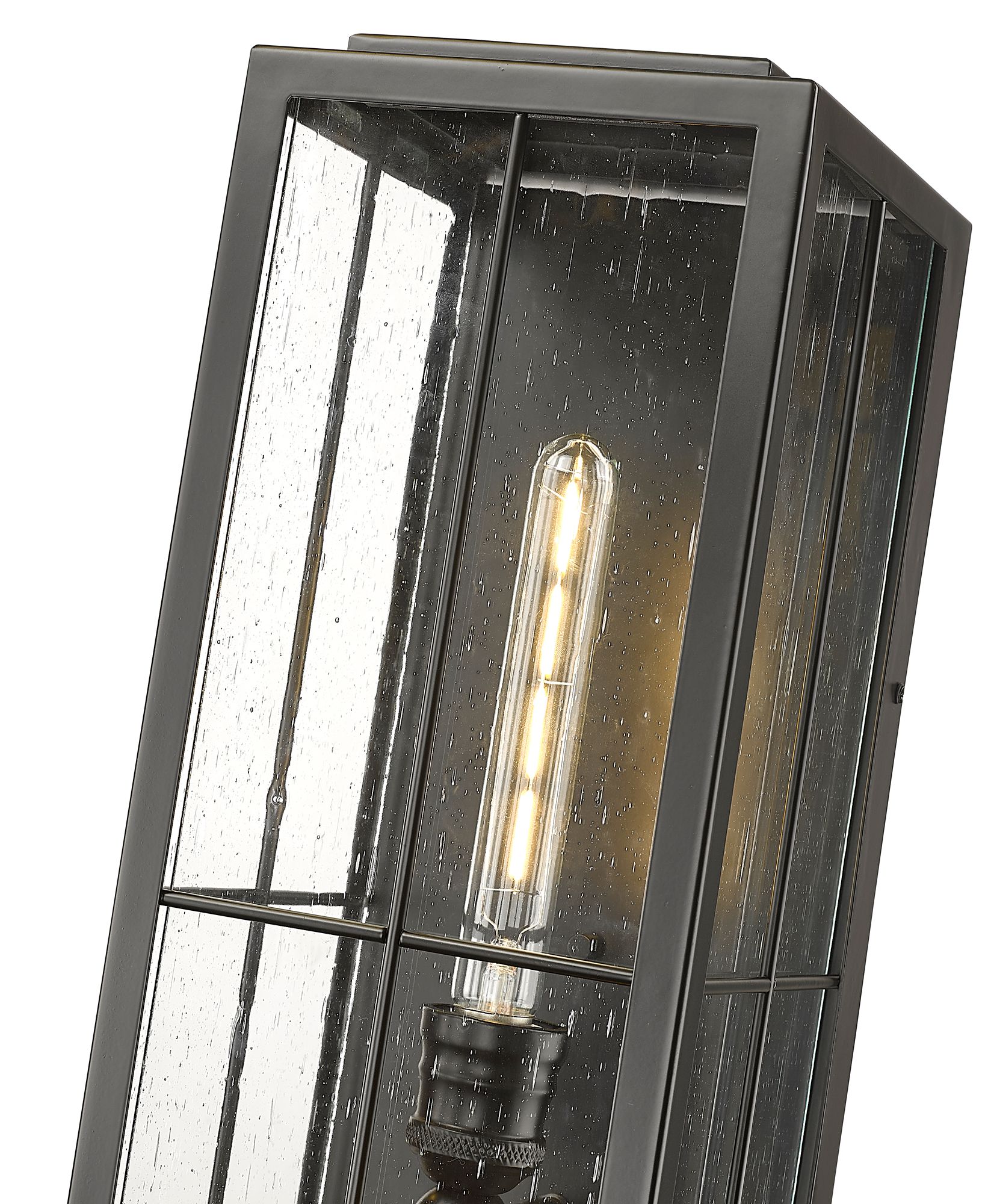 Image 6 Millennium Jaxson 2-Light 29.5" Powder Coated Black Outdoor Wall Sconce more views