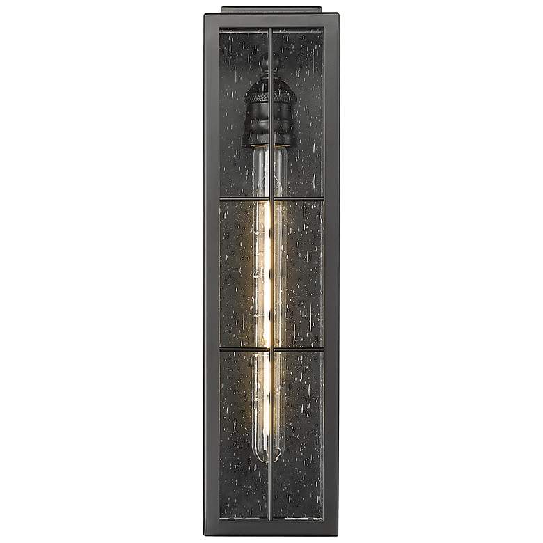 Image 1 Millennium Jaxson Outdoor Wall Sconce  Black