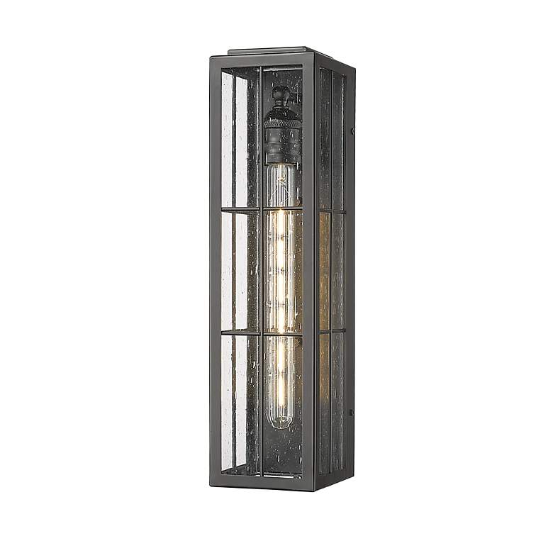 Image 3 Millennium Jaxson Outdoor Wall Sconce  Black more views