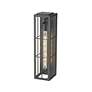 5_Millennium Jaxson Outdoor Wall Sconce  Black more views