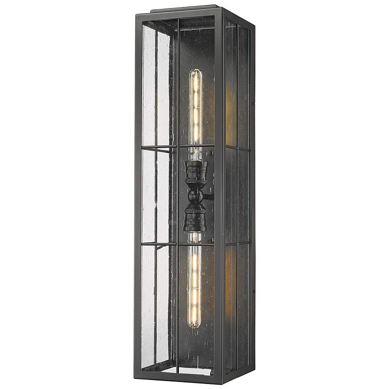Image 1 Millennium Jaxson Outdoor Wall Sconce Black