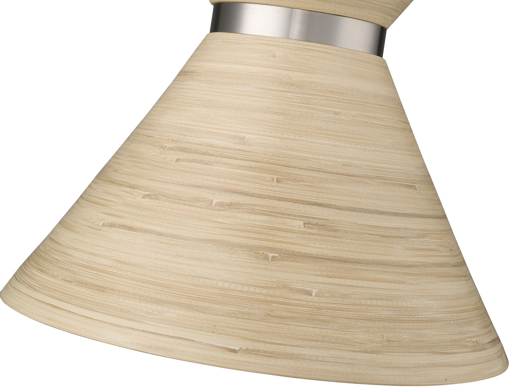 Image 6 Millennium Jaycen 1-Light 13.62" Brushed Nickel Pendant with Shade more views