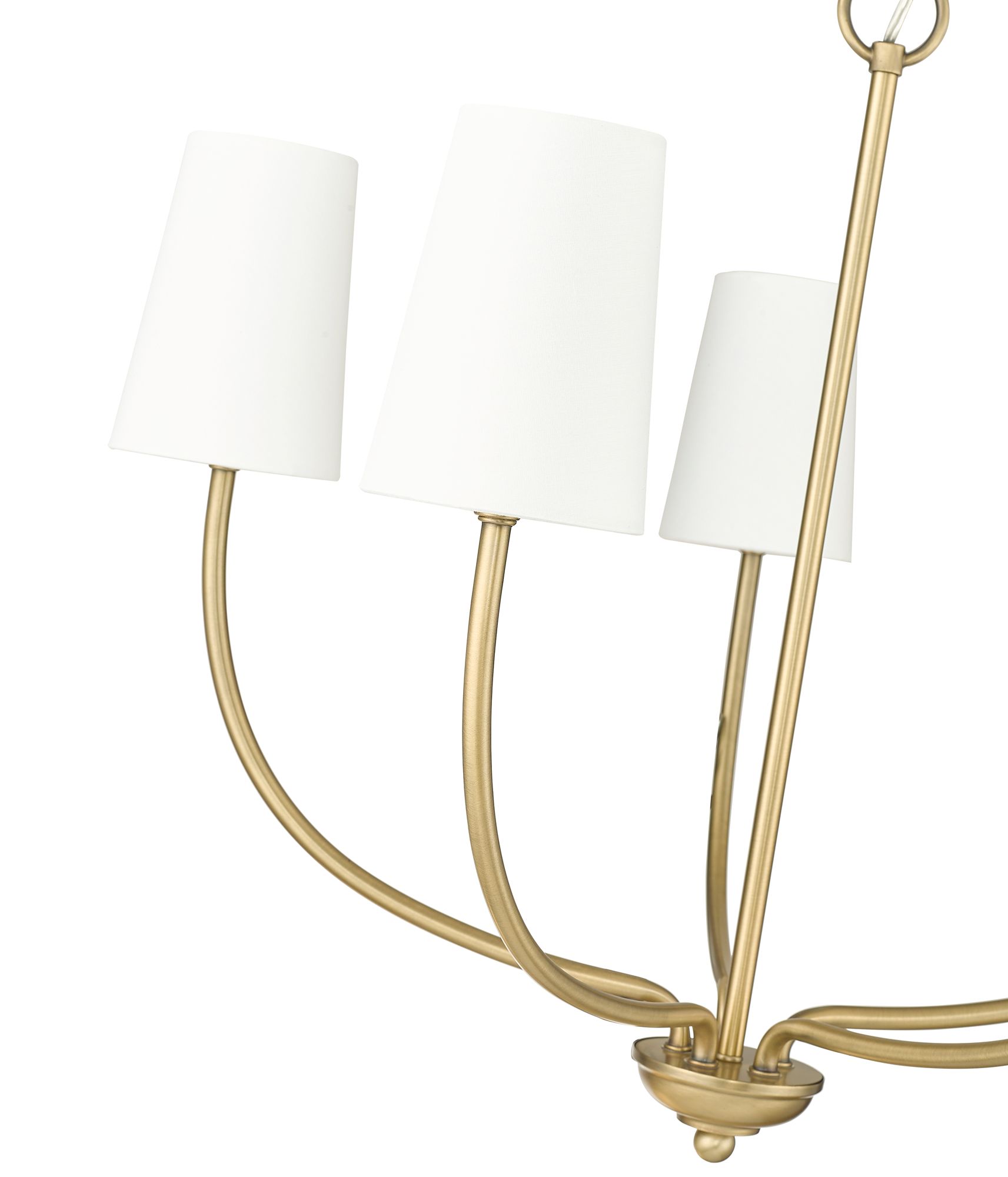 Millennium Kandor 5-Light 26" Vintage Brass Chandelier