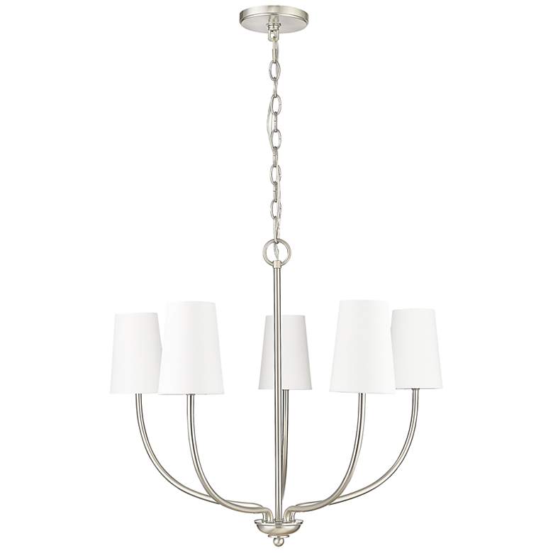 Image 1 Millennium Kandor Chandelier Ceiling Light Brushed Nickel