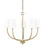 1_Millennium Kandor Chandelier Ceiling Light Vintage Brass