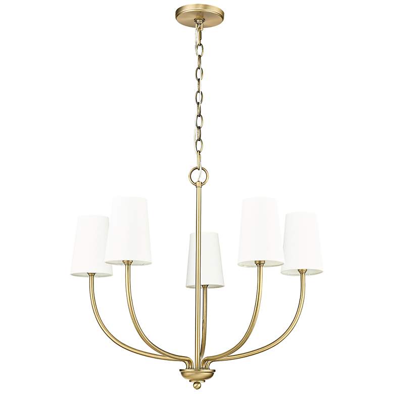 Image 4 Millennium Kandor Chandelier Ceiling Light Vintage Brass more views