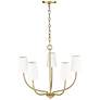 6_Millennium Kandor Chandelier Ceiling Light Vintage Brass more views