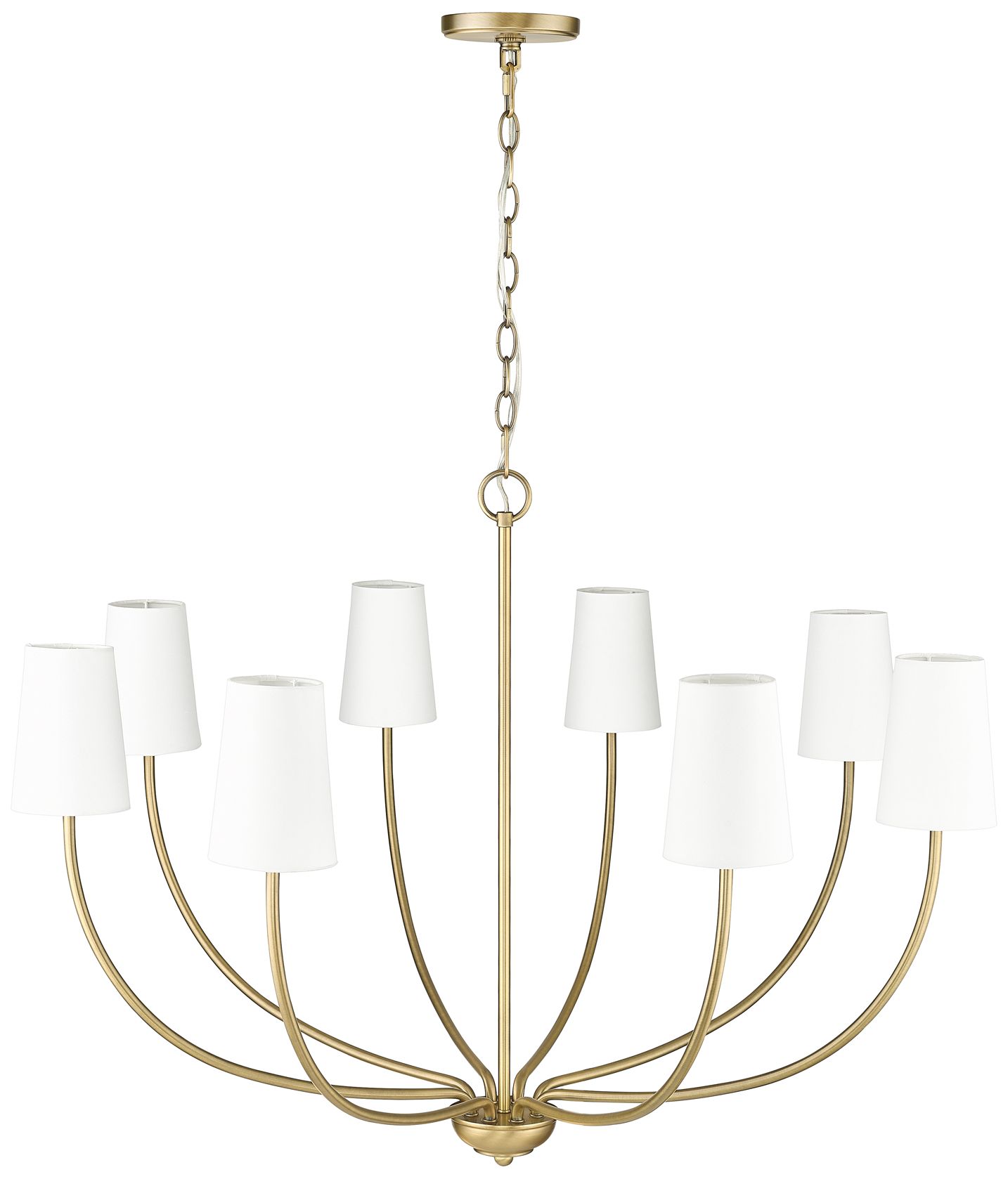 Millennium Kandor Chandelier Ceiling Light Vintage Brass