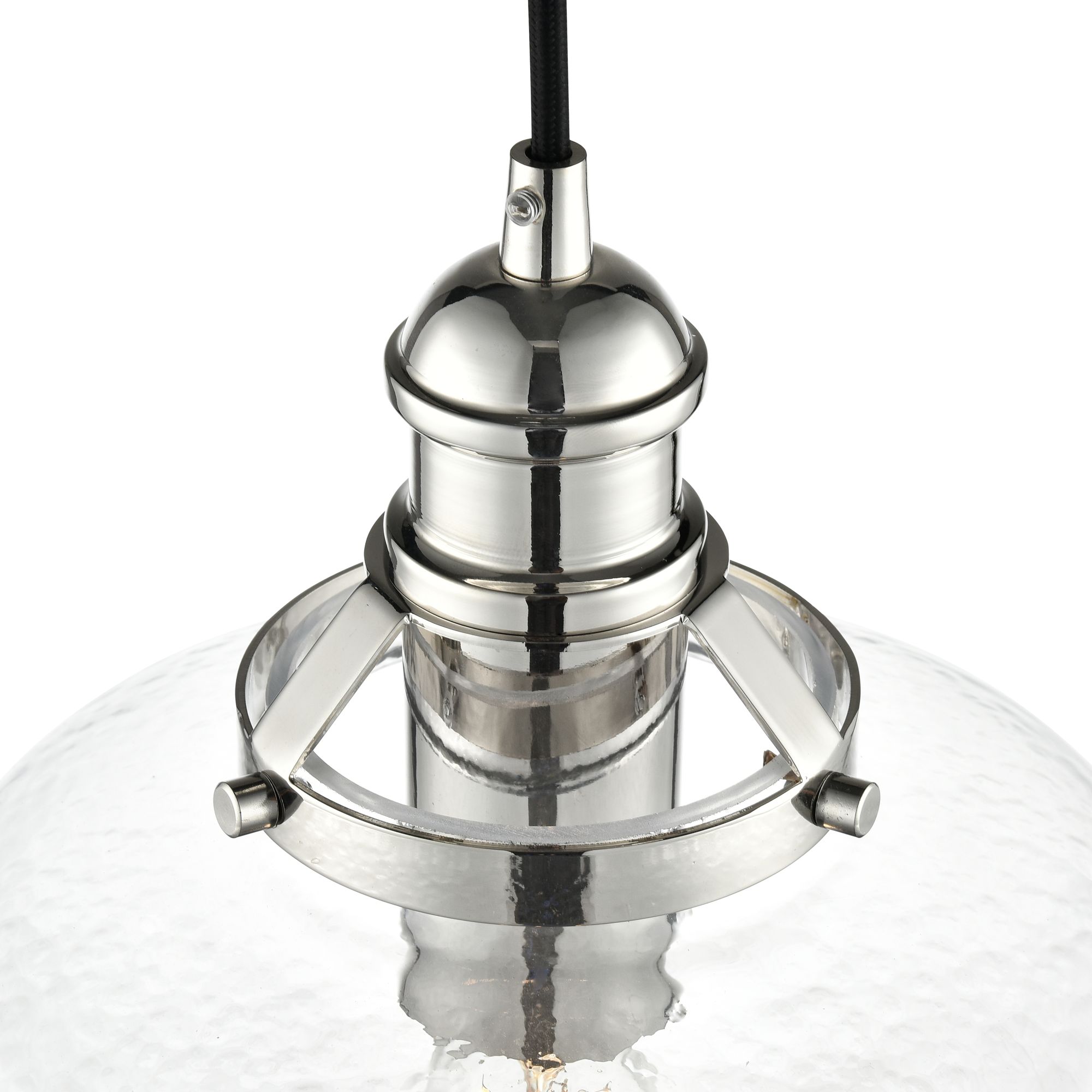 Thumbnail4 of Millennium Khrisa 10" Polished Nickel Pendant more views