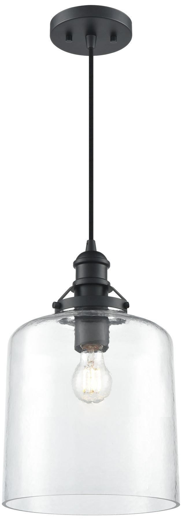 Millennium Khrisa 10" Matte Black Pendant