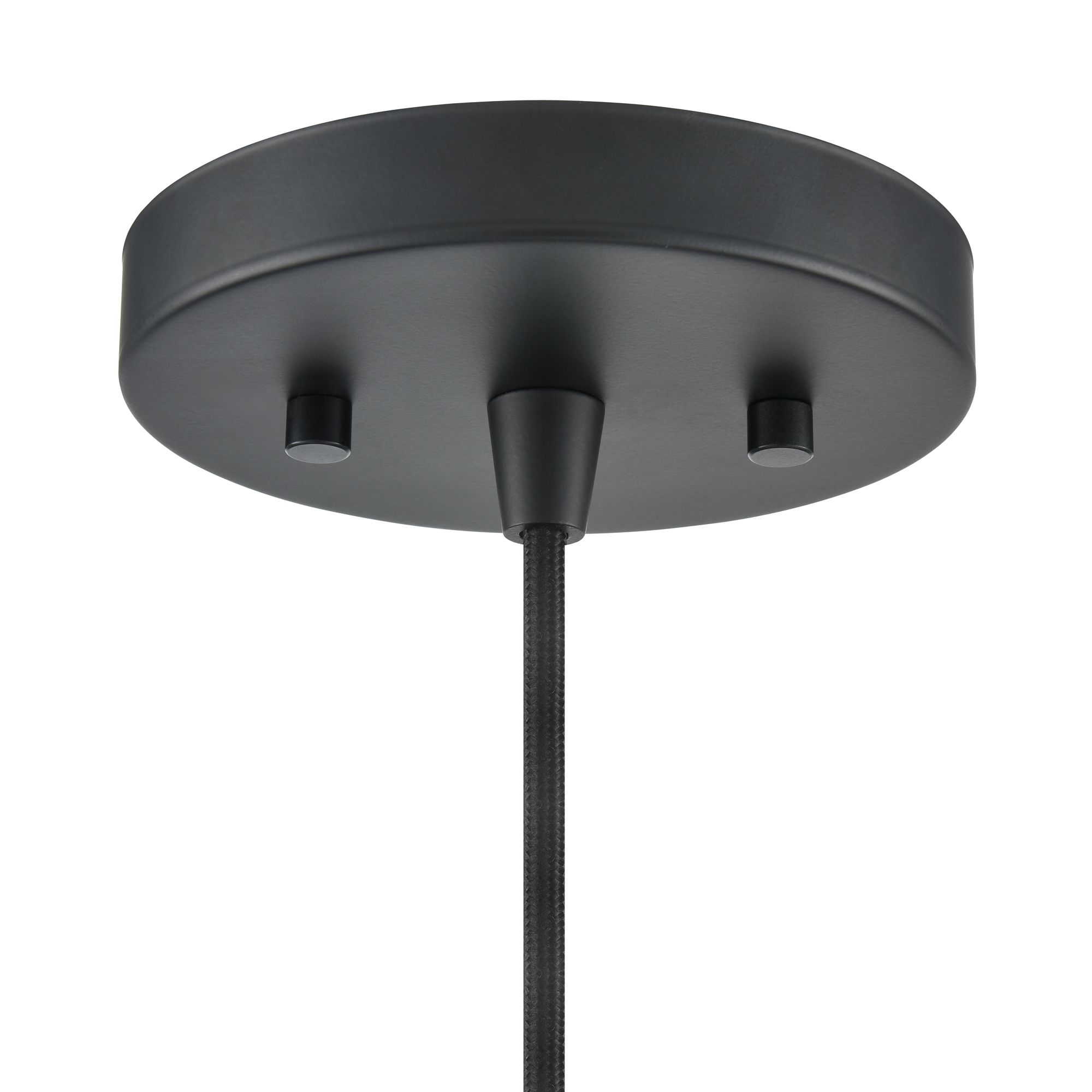 Image 6 Millennium Khrisa 10" Matte Black Pendant more views