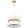 Thumbnail4 of Millennium Kimbry Pendant light Vintage Brass more views