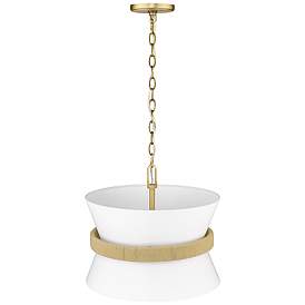 Image5 of Millennium Kimbry Pendant light Vintage Brass more views