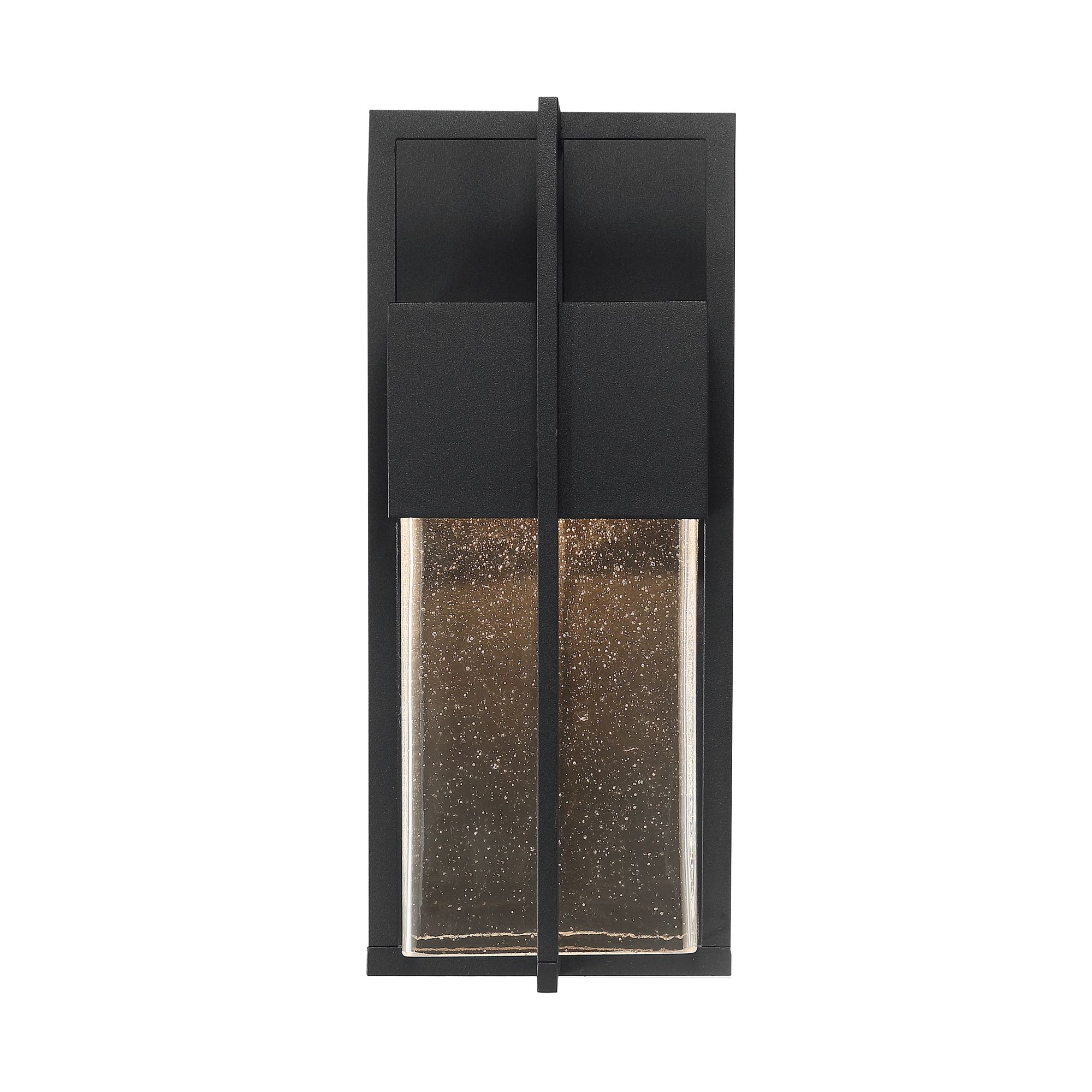 Image 3 Millennium Kingler Integrated LED Outdoor Wall Sconce in Black more views