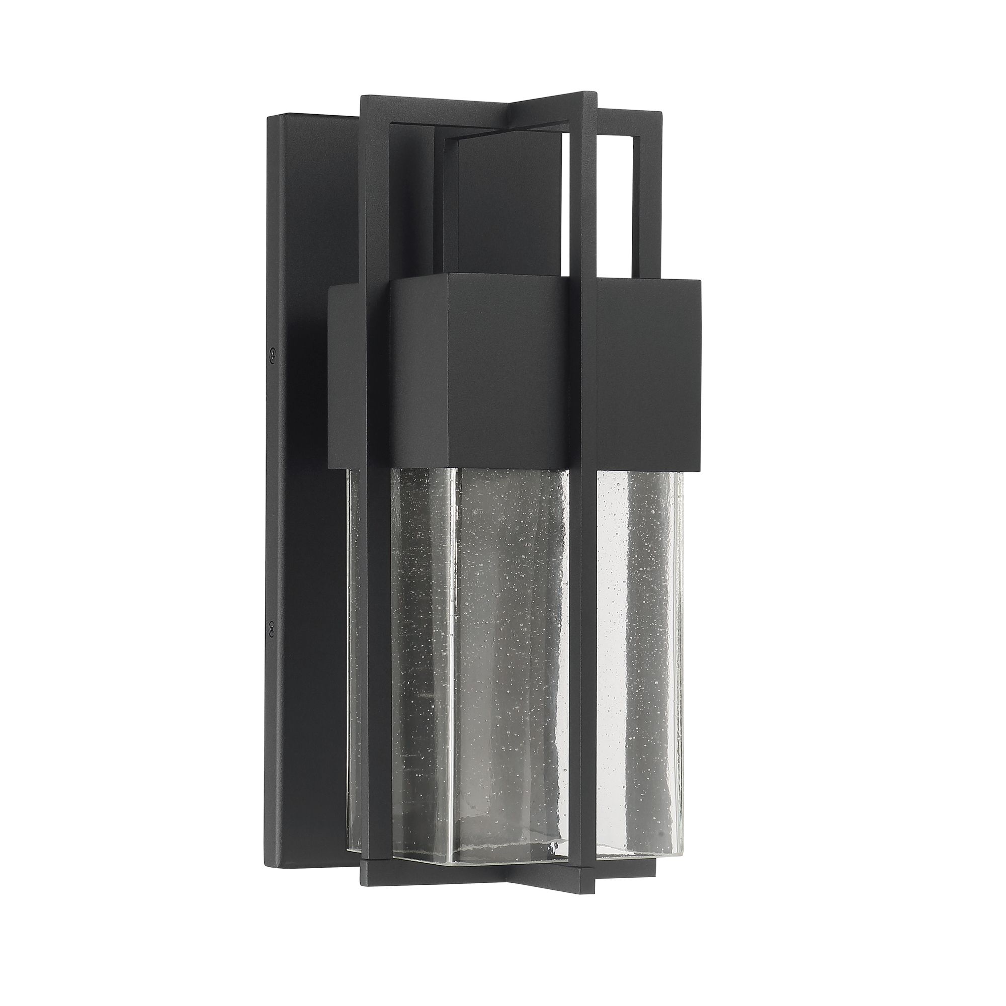 Image 4 Millennium Kingler Integrated LED Outdoor Wall Sconce in Black more views
