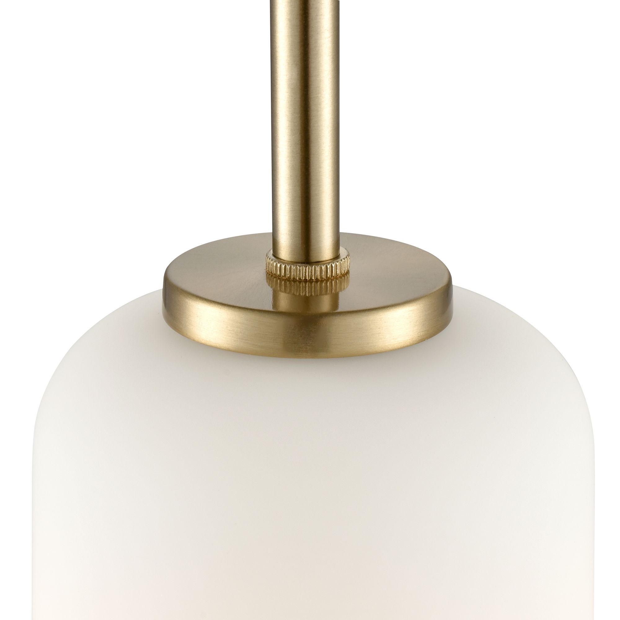 Image 4 Millennium Laphia 1-Light 5" Modern Gold Pendant with Glass Shade more views