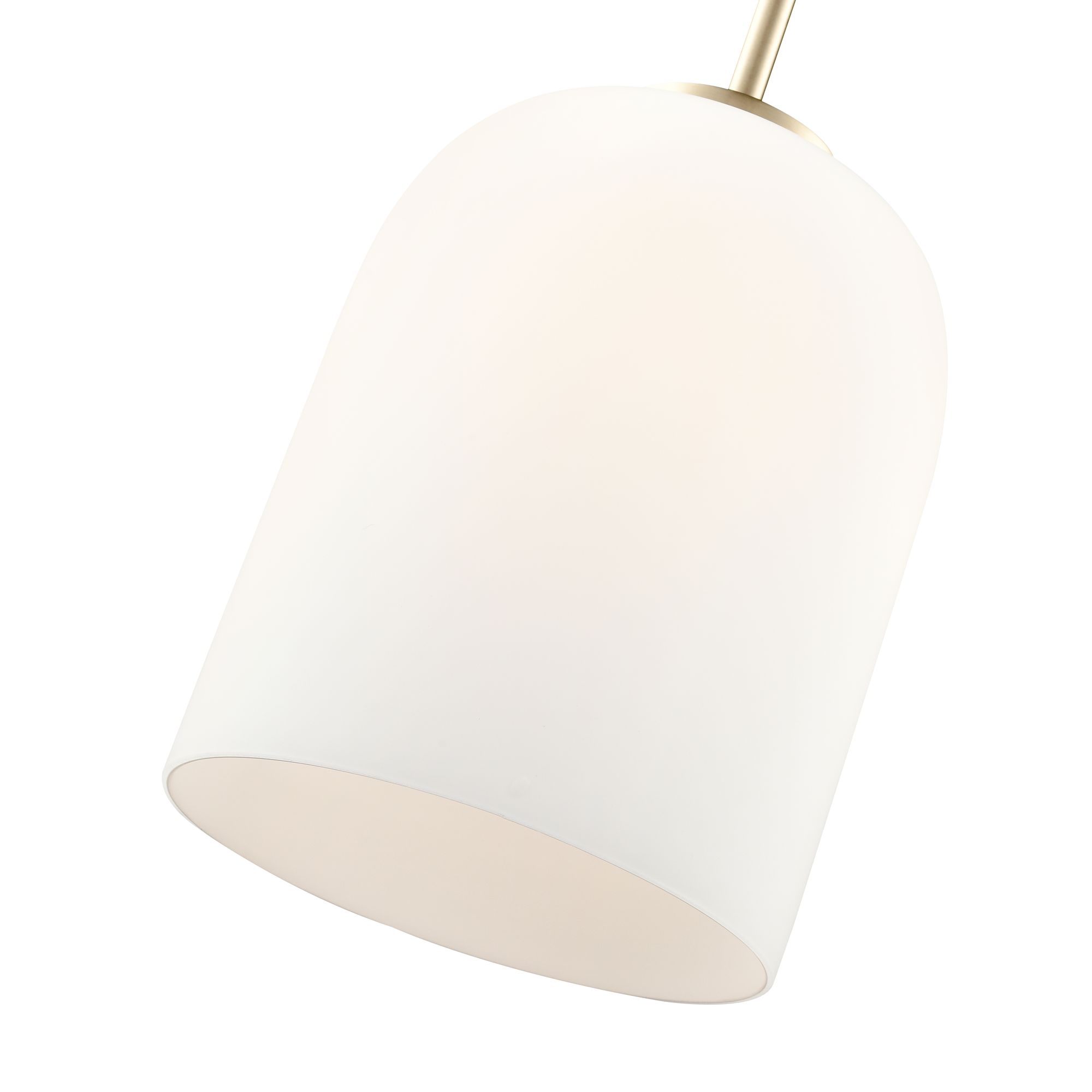 Image 3 Millennium Laphia 1-Light 8" Modern Gold Pendant with Glass Shade more views