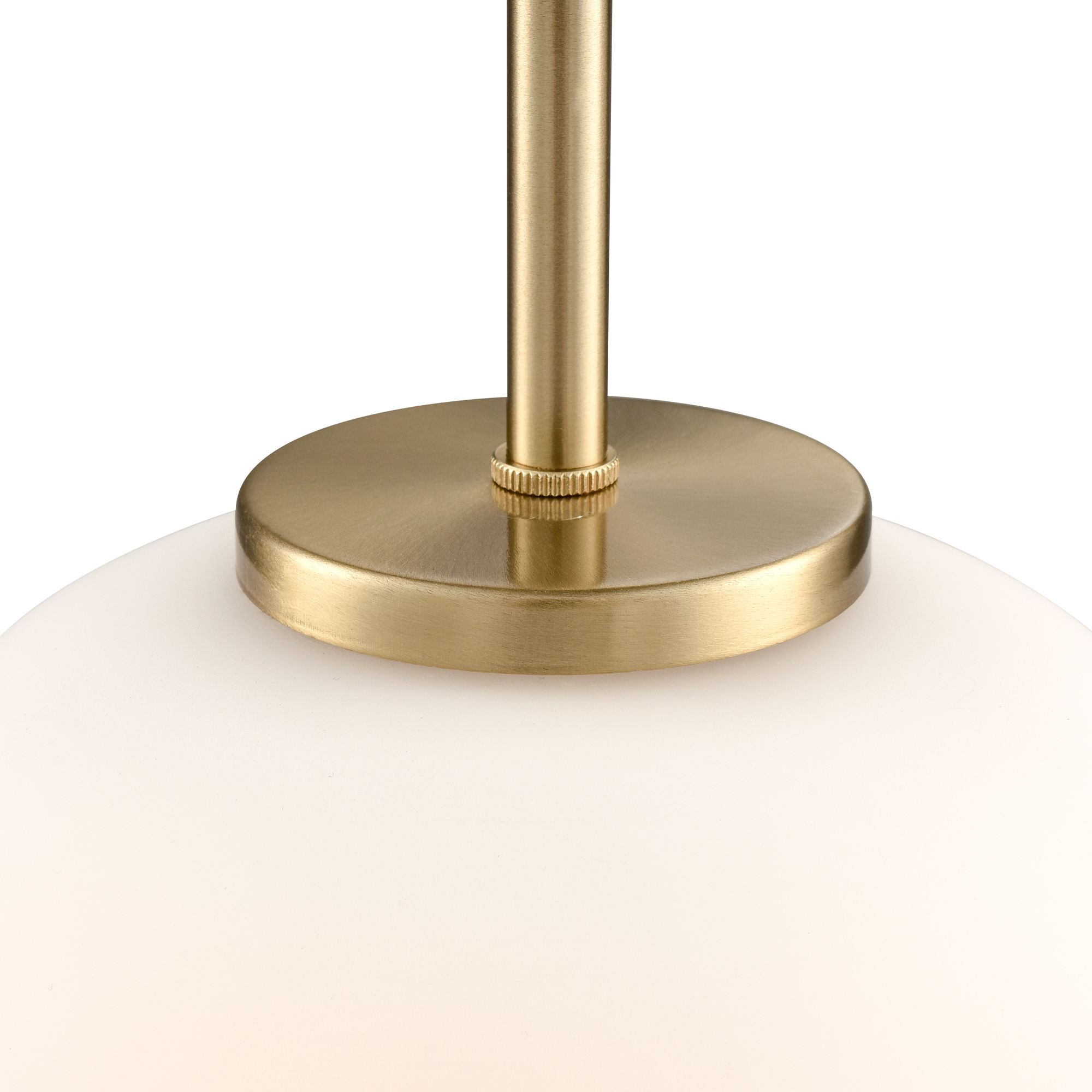 Image 4 Millennium Laphia 1-Light 8" Modern Gold Pendant with Glass Shade more views