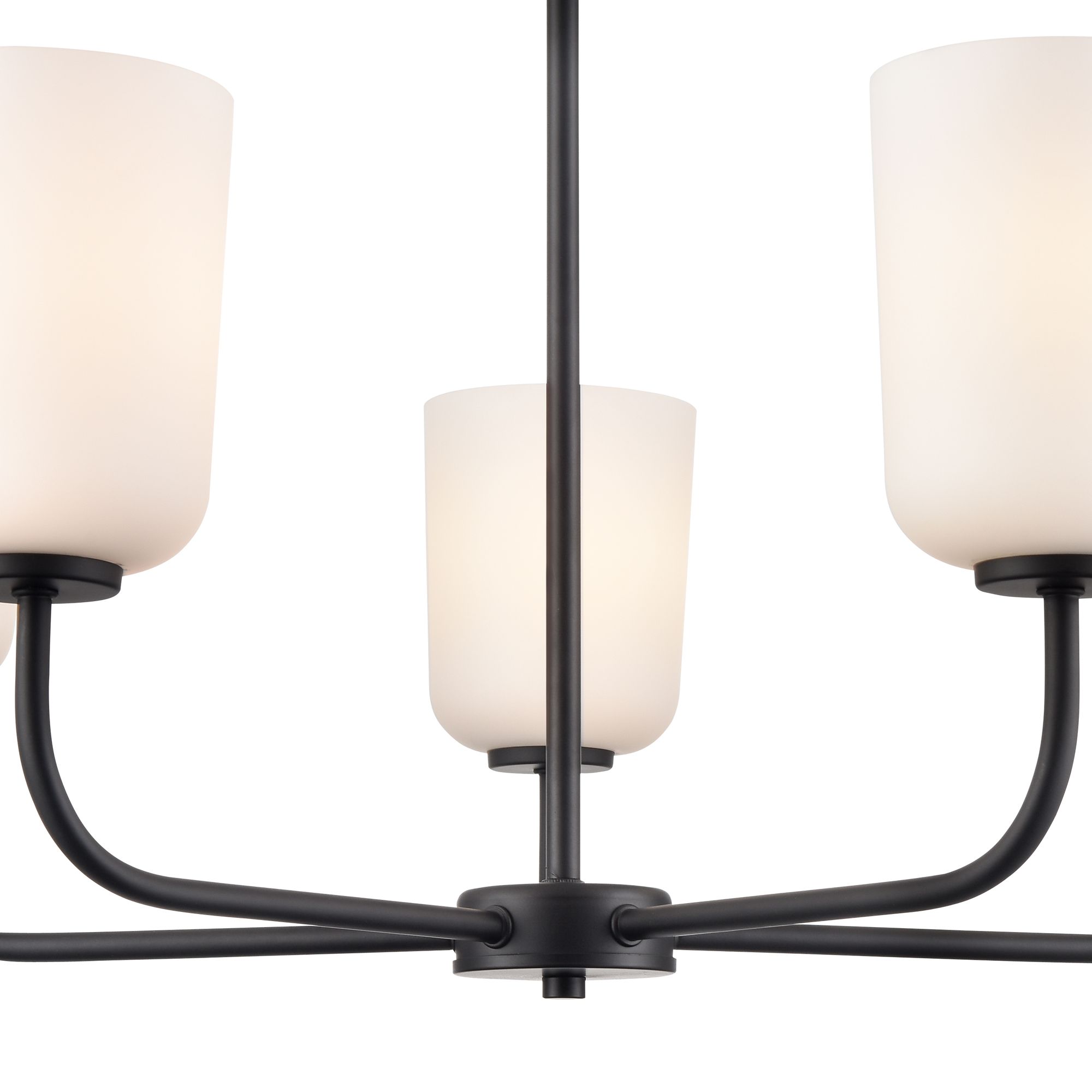 Image 3 Millennium Laphia 27" Matte Black Chandelier more views